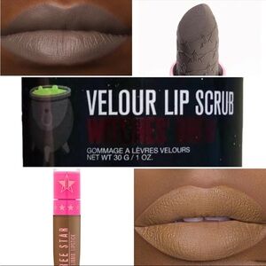 Jeffree Star DISCONTINUED Matte Lipstick 
 Lip Care Bundle Velvet Trap Liquid